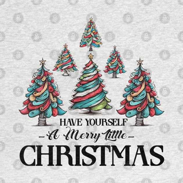 Christmas Trees Quote by Chromatic Fusion Studio